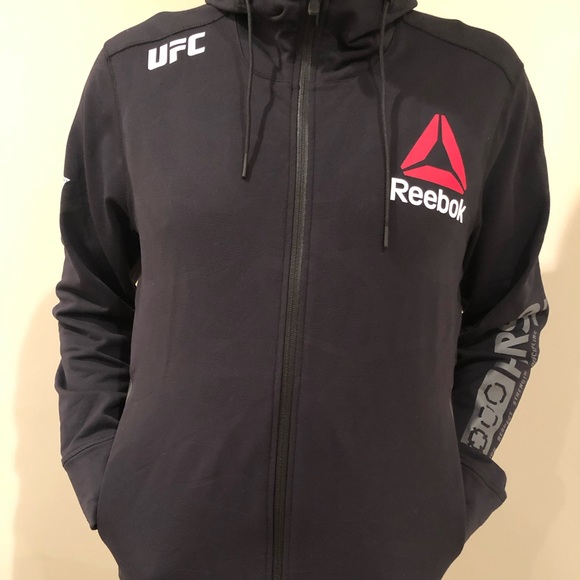 reebok ufc zip up hoodie